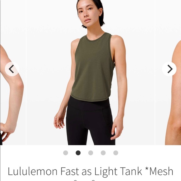 lululemon athletica Tops - NWT Lululemon Fast as Light Tank